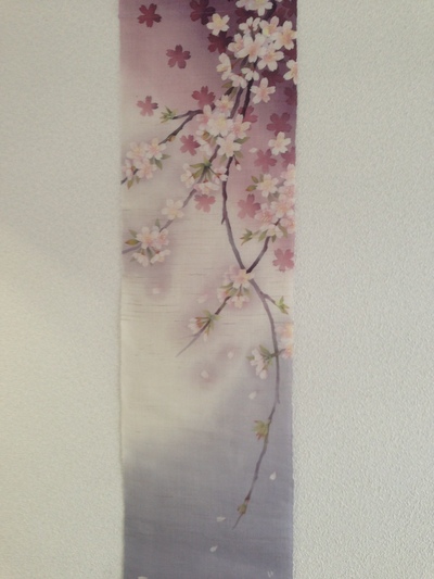 タペストリー　桜　